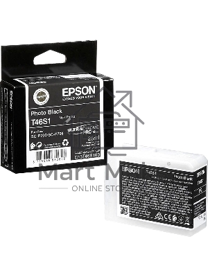 Картридж струйный черный фото Epson T46S1 для SC-P700