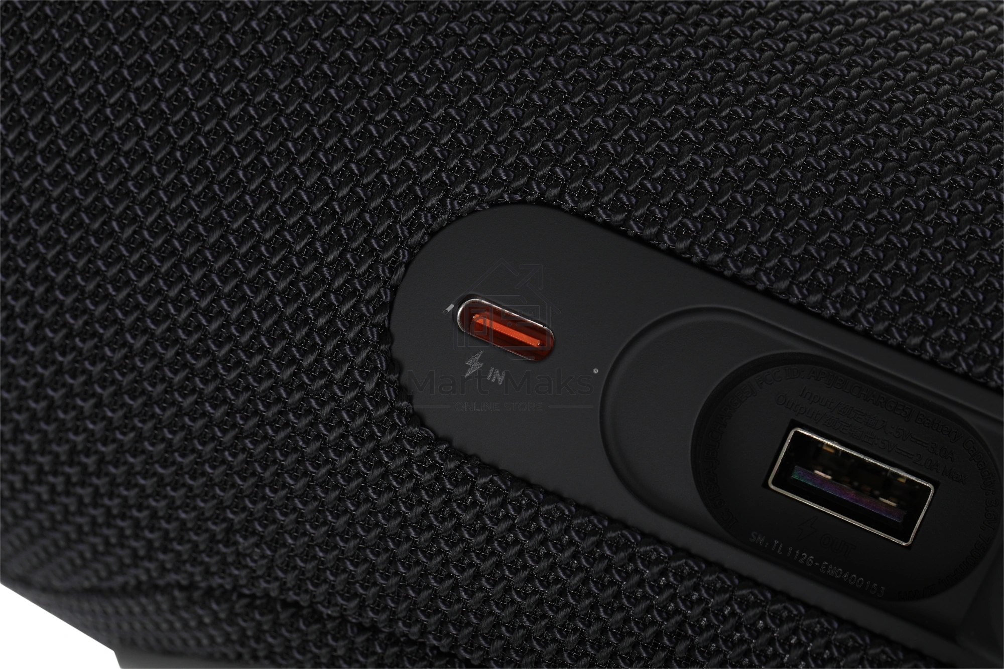 Портативная акустика JBL Charge 5, черный
