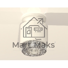 Светильник Ambrella Light XS7510042 SWH/CL белый песок/прозрачный MR16 GU5.3 (N7925, C7510, N7191)