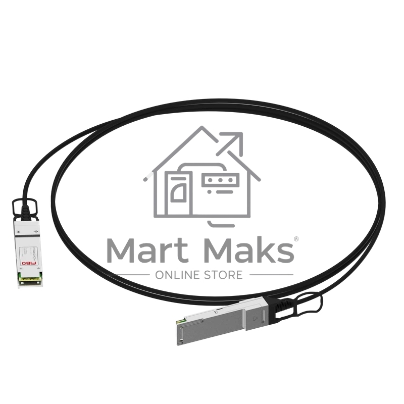 Кабель FIBO FT-Q40-DAC3m QSFP DAC модуль, медный кабель Belden, 3 метра