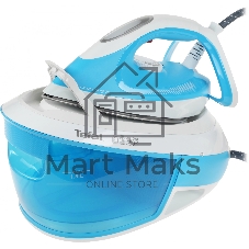 Парогенератор Tefal SV8002E0 голубой/белый, 2800 Вт, 120 г/мин, 380 г/мин, 1800 мл