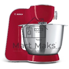 Кухонный комбайн Bosch MUM58720 1000Вт красный/серебристый