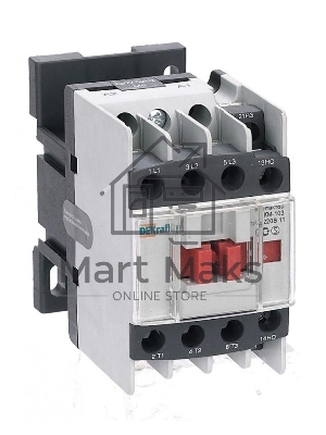 Контактор 18А 220В АС3 1НО+1НЗ КМ-103 DEKraft