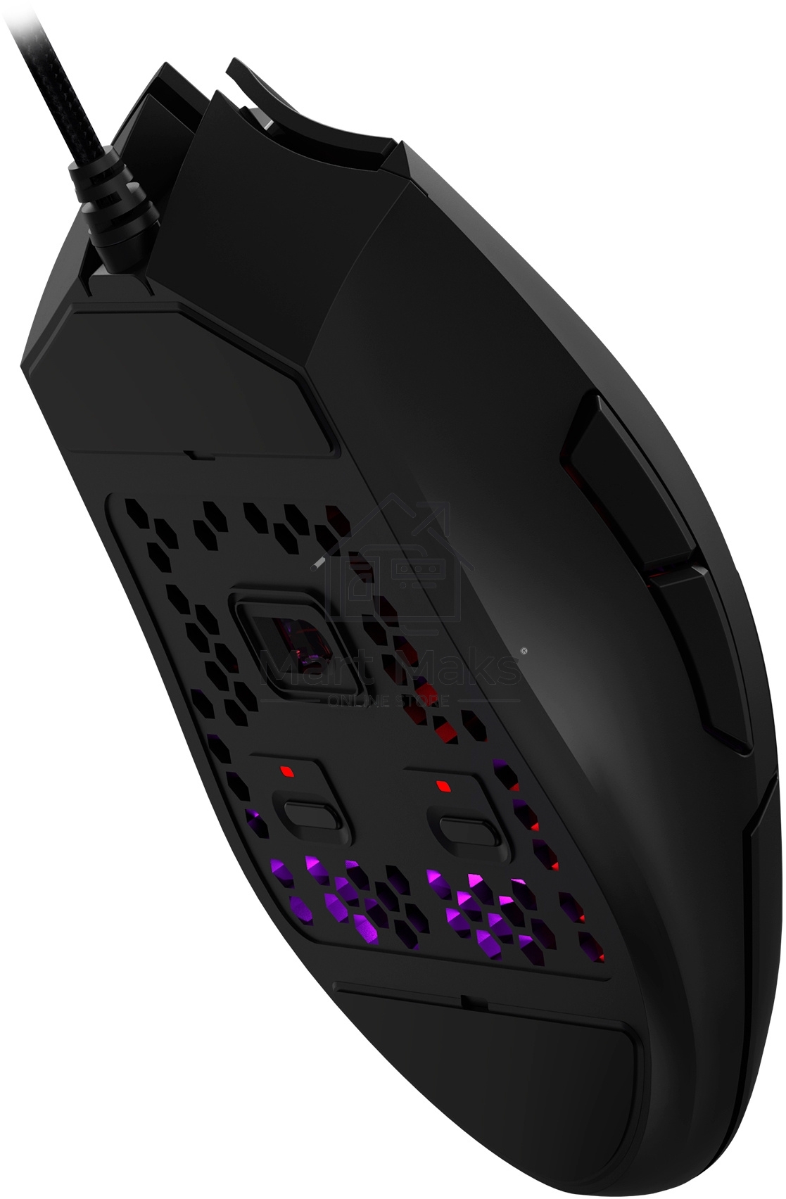 Мышь проводная A4Tech Bloody L65 Max черный, 12000 dpi, USB, кнопки - 7