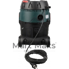 Пылесос строительный Metabo ASA 25 L PC 602014000 Пылесос 1250вт,розетка,ручн.очистка, бак 25л, вес 8.3 кг