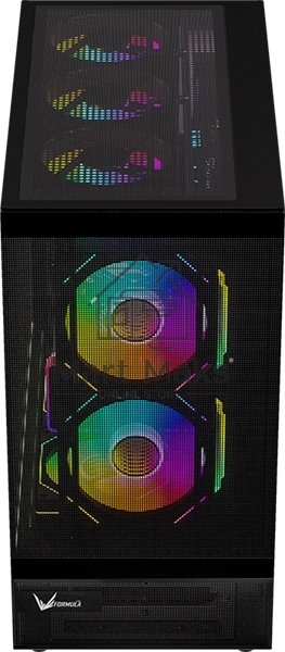 Компьютерный корпус AeroCool/Formula Crystal Z8 черный без БП ATX 9x120мм 7x140мм 1xUSB2.0 1xUSB3.0 1xUSB3.1 audio bott PSU