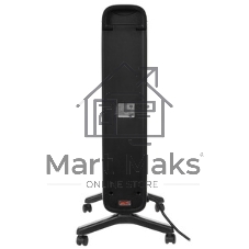 Конвектор электрический Thermex Alto 1500 Wi-Fi чёрный, 20 м², 1500 Вт, термостат, WiFi