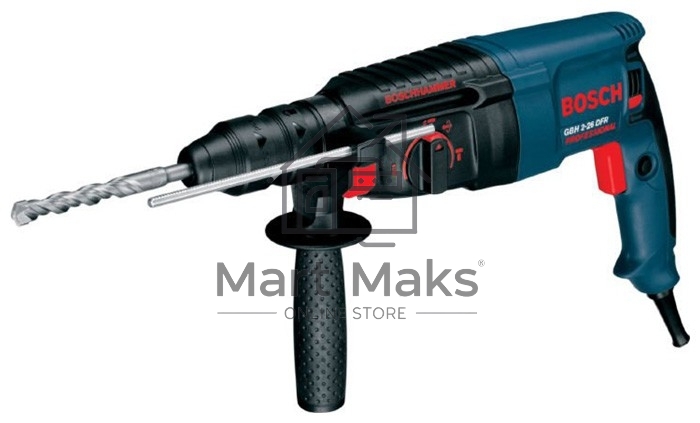 Перфоратор Bosch GBH 2-26 DFR Professional патрон:SDS-plus уд.:2.7Дж 800Вт (кейс в комплекте)