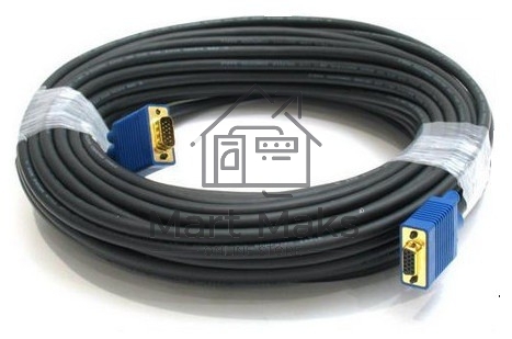 Кабель VGA DB15 (m)/DB15 (m) 20м феррит.кольца