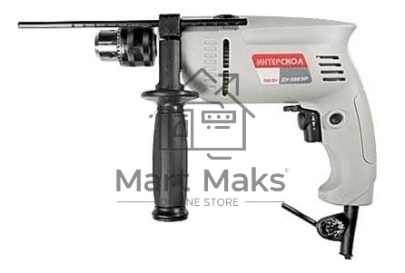 Дрель ударная Интерскол ДУ-13/780ЭР 780Вт патрон:кулачковый реверс Дрель ударная Интерскол ДУ-13/780ЭР 780Вт патрон:кулачковый реверс