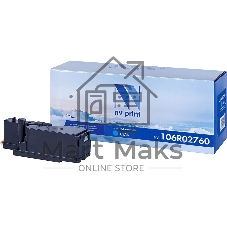 Картридж лазерный NVPrint совместимый Xerox 106R02760 Cyan для Phaser 6020/6022/WorkCentre 6025/6027 (1000k)