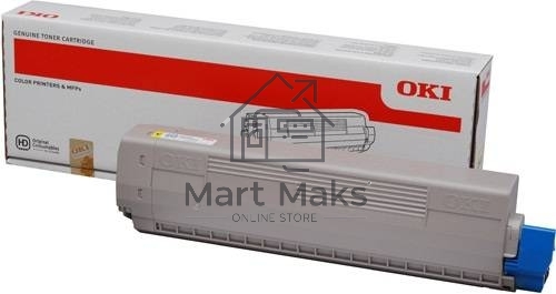Картридж лазерный Oki C831/841 черный 10K