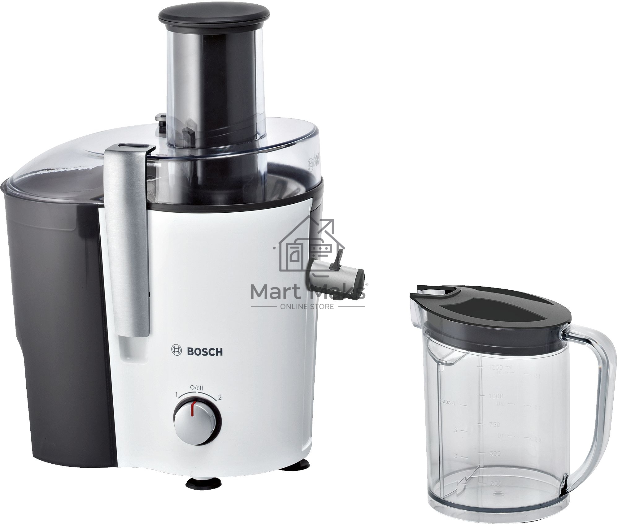 Соковыжималка Bosch MES25A0 белый/черный