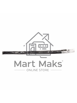 Термоусаживаемая трубка клеевая Rexant 4,8/1,6 мм, черная, упаковка 10 шт. по 1 м