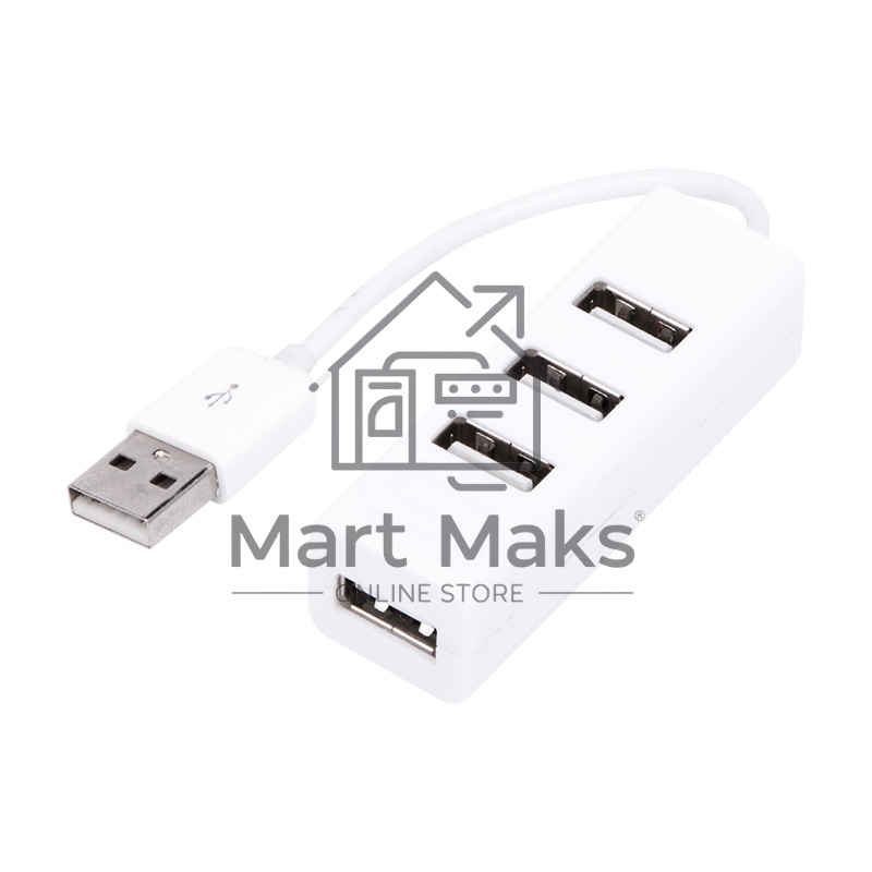 Разветвитель USB Rexant на 4 порта белый