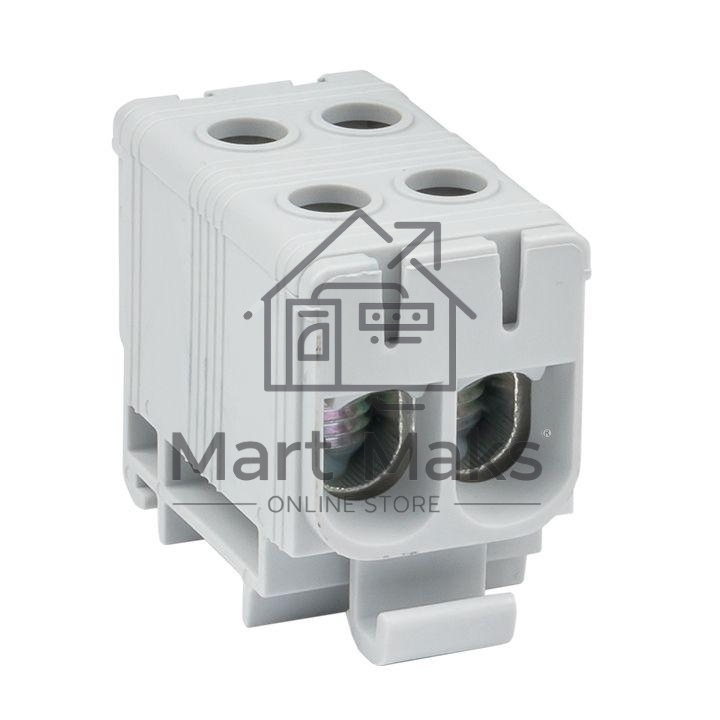 Клемма силовая вводная двойная КСВ 16-50 серая EKF PROxima plc-kvs2-16-50-grey EKF