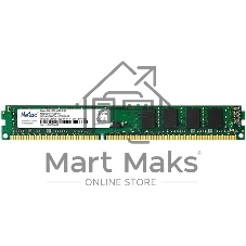 Оперативная память NETAC Basic, DDR3, 4GB (1x4GB), 1600MHz, CL11, DIMM
