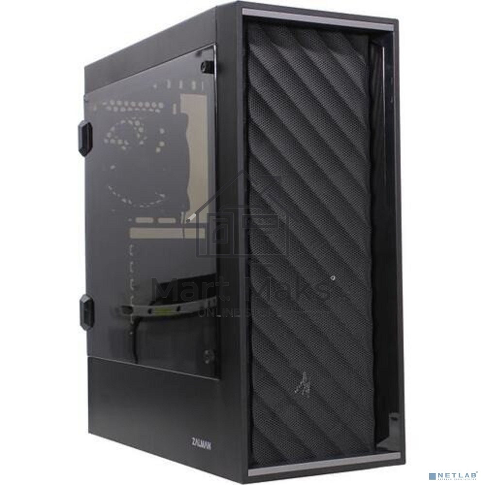 Компьютерный корпус ZALMAN T7, ATX, BLACK, WINDOW, 2xCOMBO (3.5