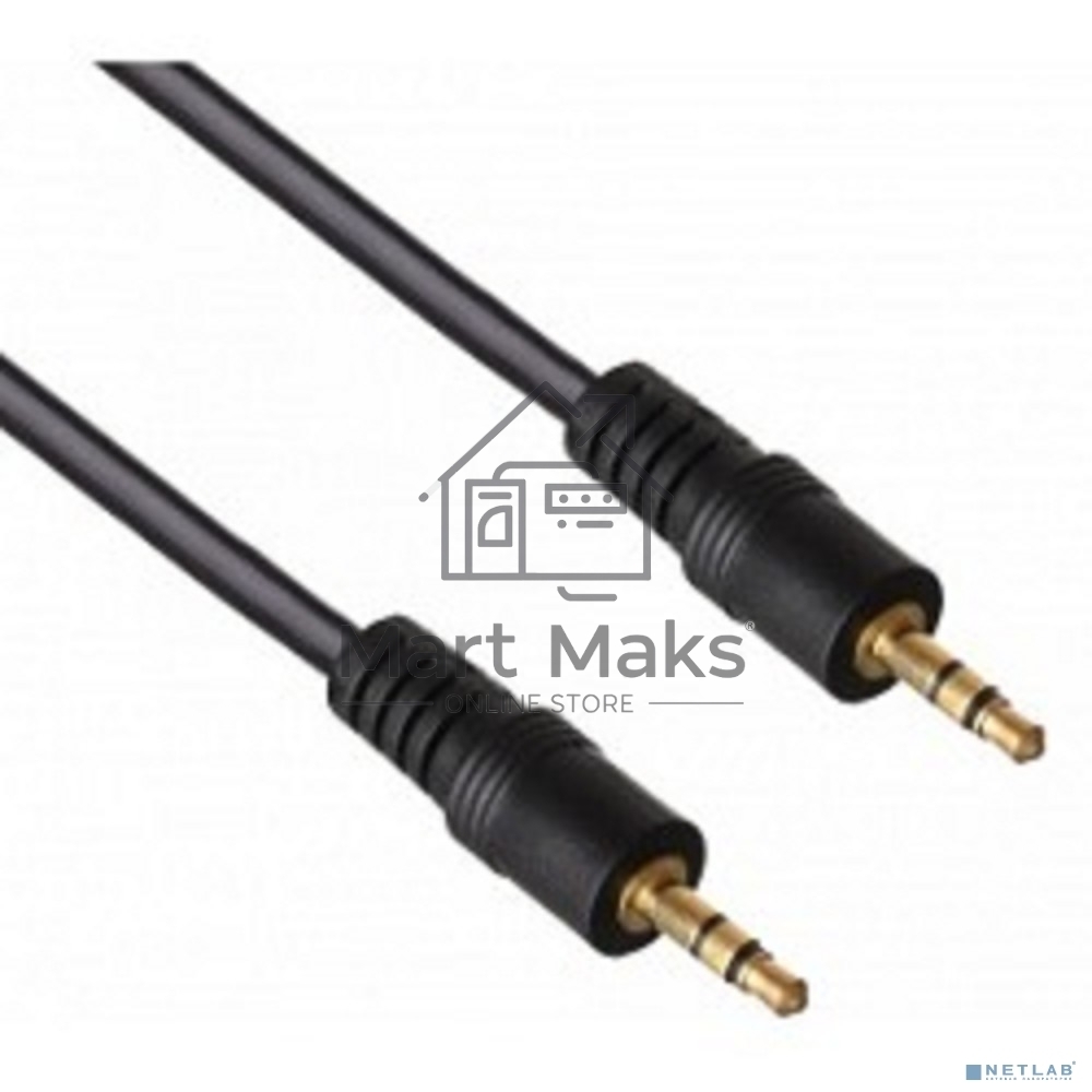 Кабель аудио Exegate 3.5mm Jack M - 3.5mm Jack M 3м позолоченные разъемы