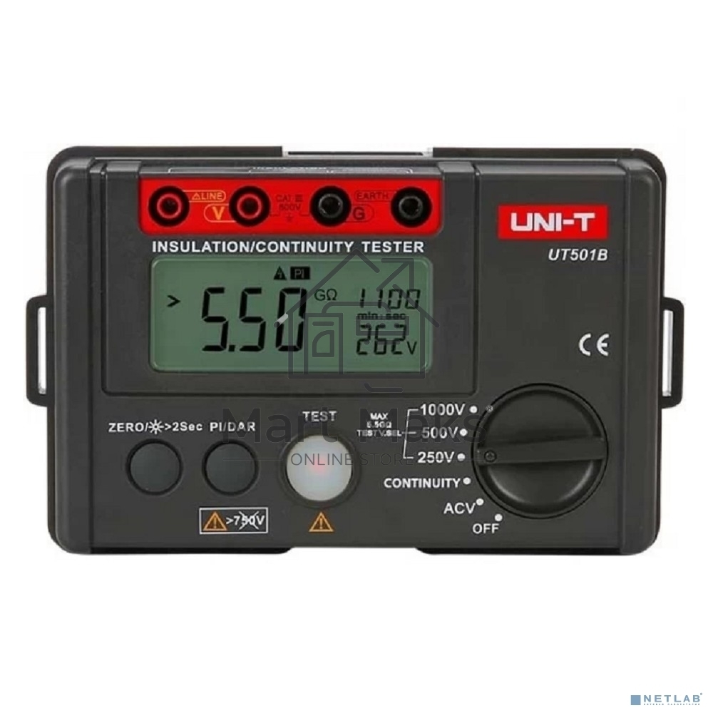 Измеритель сопротивления изоляции UNI-T UT501B