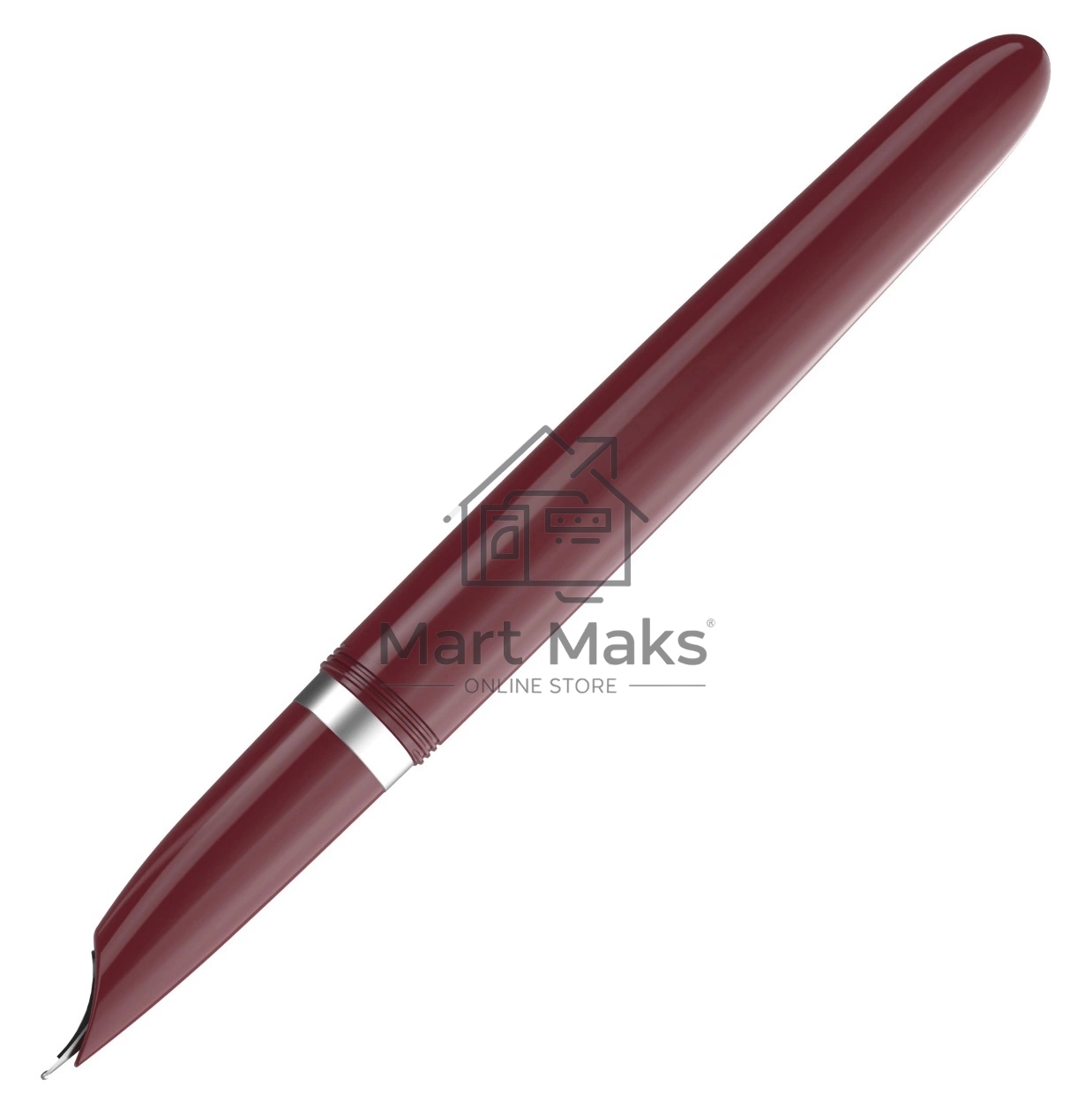 Ручка перьевая Parker 51 Core (CW2123496) Burgundy F сталь нержавеющая, подарочная коробка