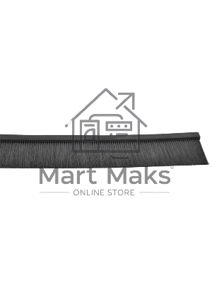 Щеточный ввод для шкафов ЦМО универсальный, высота ворса 75 мм, длина 1м