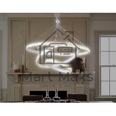 Светильник Ambrella light FA6157/3 WH белый 3000K/4200K/6400K 106W D700*890 (ПДУ РАДИО 2.4G)