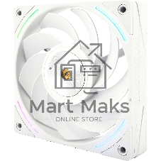 Кулер для корпуса Thermalright TL-K12RW Reverse (120x120x25mm, 4-pin PWM, ARGB, 69CFM, 27dBA, 2150RPM, White)