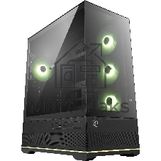Компьютерный корпус MSI MAG Pano 110R PZ черный без БП ATX 6x120мм 7x140мм 2xUSB 3.0 1xUSB3.1 audio AirDuct bott PSU