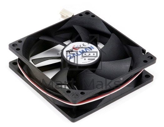 Вентилятор для корпуса Zalman ZM-F2 PLUS (SF) черный, 92 мм, 1500 об/мин, 23 дБ, 3 pin