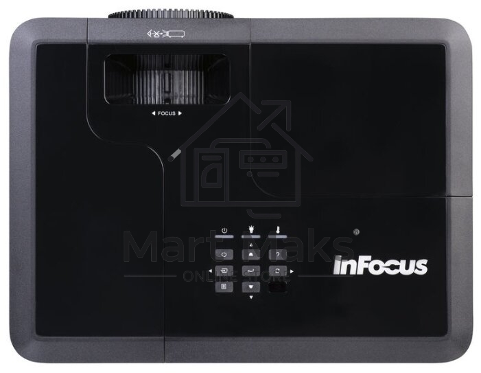 Проектор INFOCUS IN136 DLP, 4000 ANSI Lm, WXGA (1280x800), 28500:1, 1.54-1.72:1, 3.5mm in, Composite video, VGAin, HDMI 1.4aх3 (поддержка 3D), USB-A (для SimpleShare и др.), лампа 15000ч.(ECO mode), 3.5mm out, Monitor out (VGA), RS232, 21дБ, 4,5 кг
