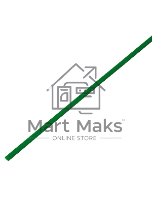 Трубка термоусаживаемая ТУТ 3,0/1,5мм, зеленая, упаковка 50 шт. по 1м, PROconnect