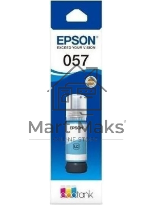 Чернила Epson 057 C13T09D598 светло-голубой 70мл для Epson L18050