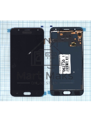 Дисплей для Samsung Galaxy J7 DUO (2018) в сборе с тачскрином SM-J720 (TFT) черный