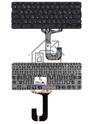 Клавиатура для ноутбука HP Chromebook 11 G6 черная
