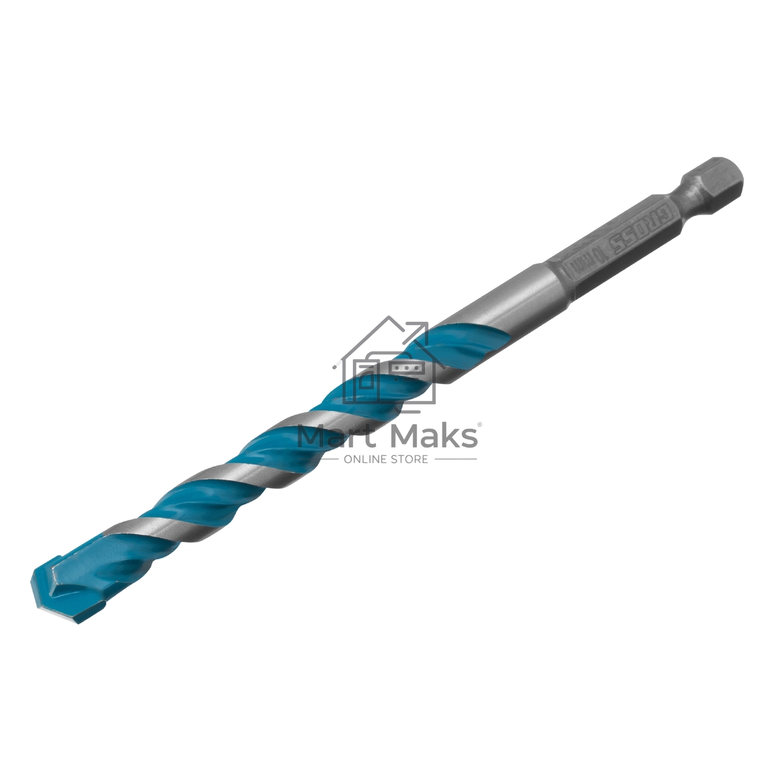 Набор сверл универсальных, Multipurpose PRO, 6-гр. хвостовик, 4-10мм, 5шт Gross