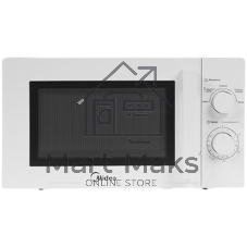 Микроволновая печь Midea MM720CY6-W белый, 20 л, 700 Вт, переключатели - поворотный механизм