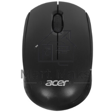 Мышь беспроводная Acer OMR020 черный, 1200 dpi, радиоканал, USB, кнопки - 3