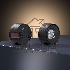 25095/LED / светильник встраиваемый светодиодный / черный