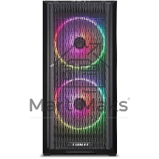 Корпус Lian Li Lancool 216 Black RGB, Midi-Tower, чёрный, 2 x 160 мм, 1 x 140 мм