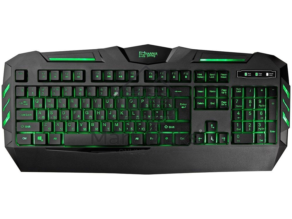 Клавиатура Игровая Harper Gaming Backfire GKB-15