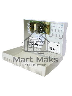 Источник бесперебойного питания СКАТ-2400И7 (24В 4А под 2 АКБ по 12А.ч; без АКБ) Бастион 65