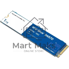 Накопитель SSD Western Digital WD Blue SN570 WDS100T3B0C 1ТБ M2.2280 NVMe PCIe Gen3 8Gb/s