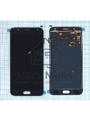 Дисплей для Samsung Galaxy J7 DUO (2018) в сборе с тачскрином SM-J720 (TFT) черный