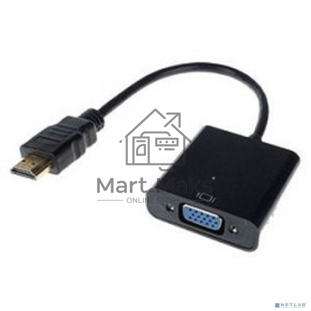 Переходник Telecom Кабель-переходник (TA558) HDMI(M) -> VGA(F) 6937510859436 /6926123463055 