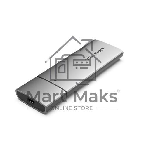 Корпус для SSD Vention USB 3.1 Gen 2-C M.2 NVMe Серый