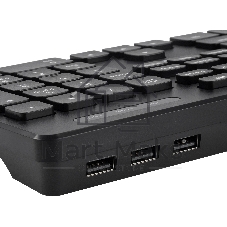 Клавиатура проводная Oklick K733, USB, черный