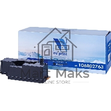 Картридж лазерный NVPrint совместимый Xerox 106R02763 черный для Phaser 6020/6022/WorkCentre 6025/6027 (2000k)
