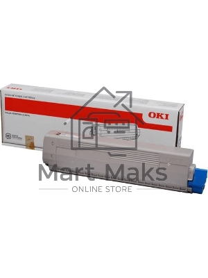 Картридж лазерный Oki C831/841 черный 10K