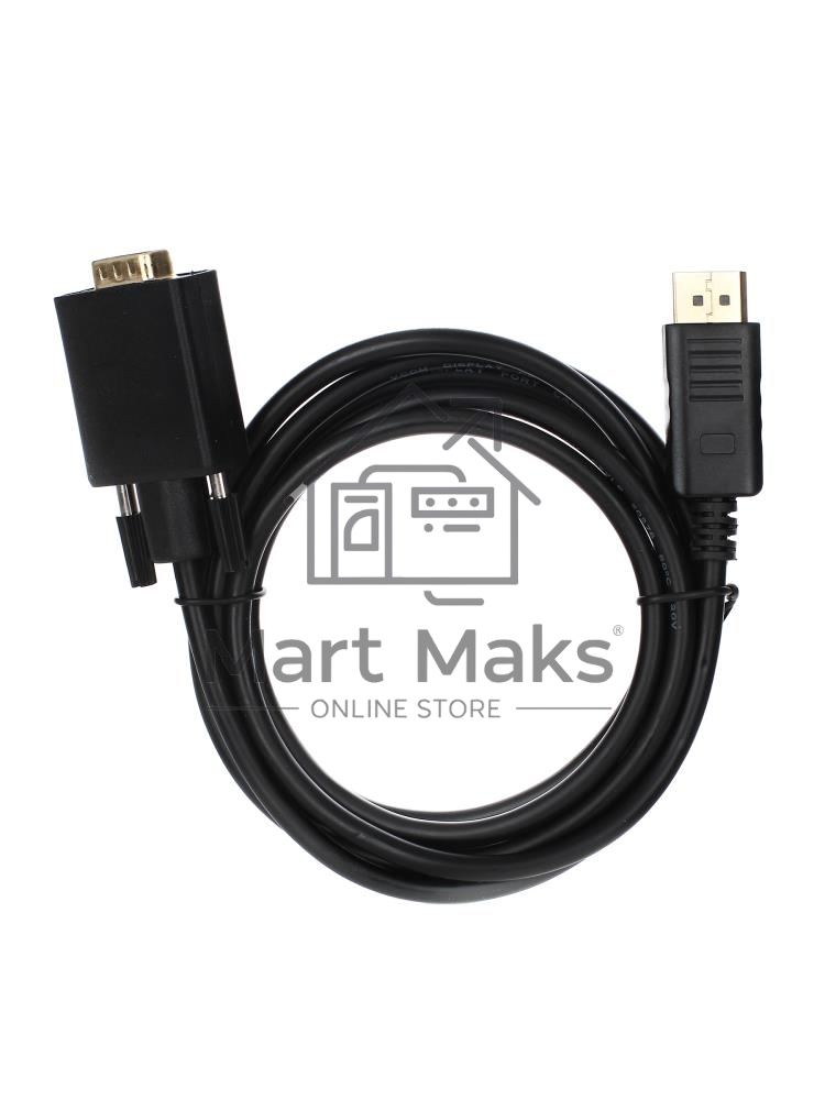 Кабель-переходник VCOM DisplayPort --> VGA_M/M 1,8м <CG607-1.8M>